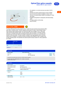 Thumbnail of document Ex product overview optical fibre splice cassette 8186 en gb rstahl 20119